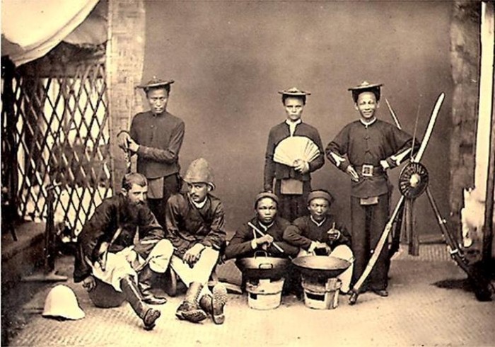 Quân đội Pháp (1884-1885). Lính Tập ở miền Bắc.